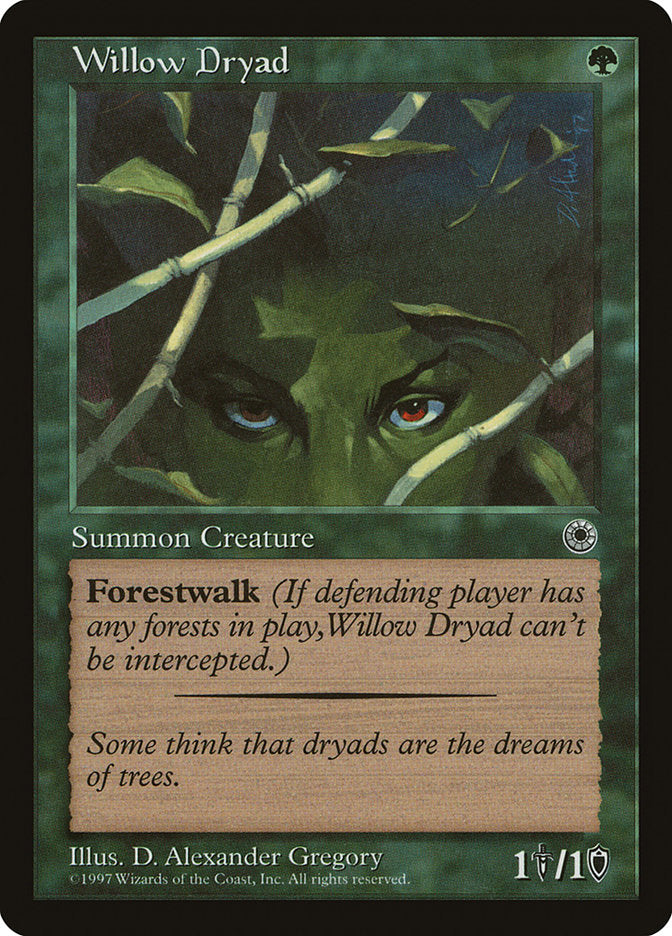 Willow Dryad [Portal] | Boutique FDB TCG