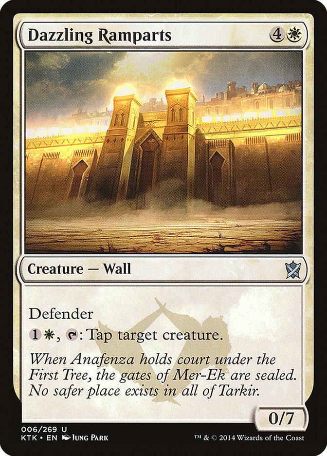 Dazzling Ramparts [Khans of Tarkir] | Boutique FDB TCG