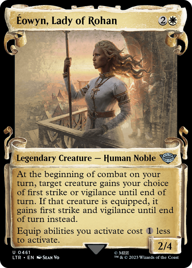 Eowyn, Lady of Rohan [The Lord of the Rings: Tales of Middle-Earth Showcase Scrolls] | Boutique FDB TCG