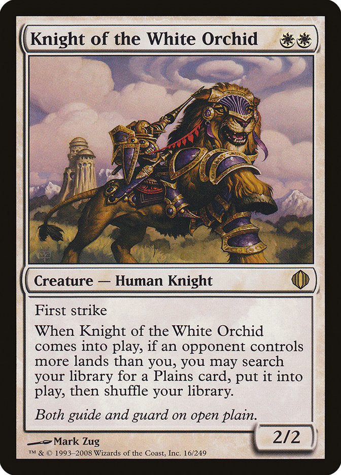 Knight of the White Orchid [Shards of Alara] | Boutique FDB TCG