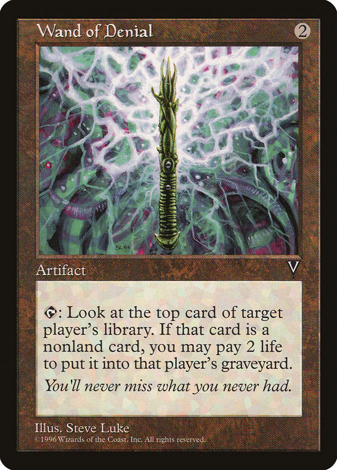 Wand of Denial [Visions] | Boutique FDB TCG