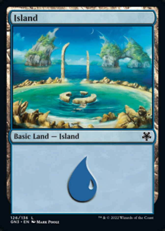 Island (126) [Game Night: Free-for-All] | Boutique FDB TCG