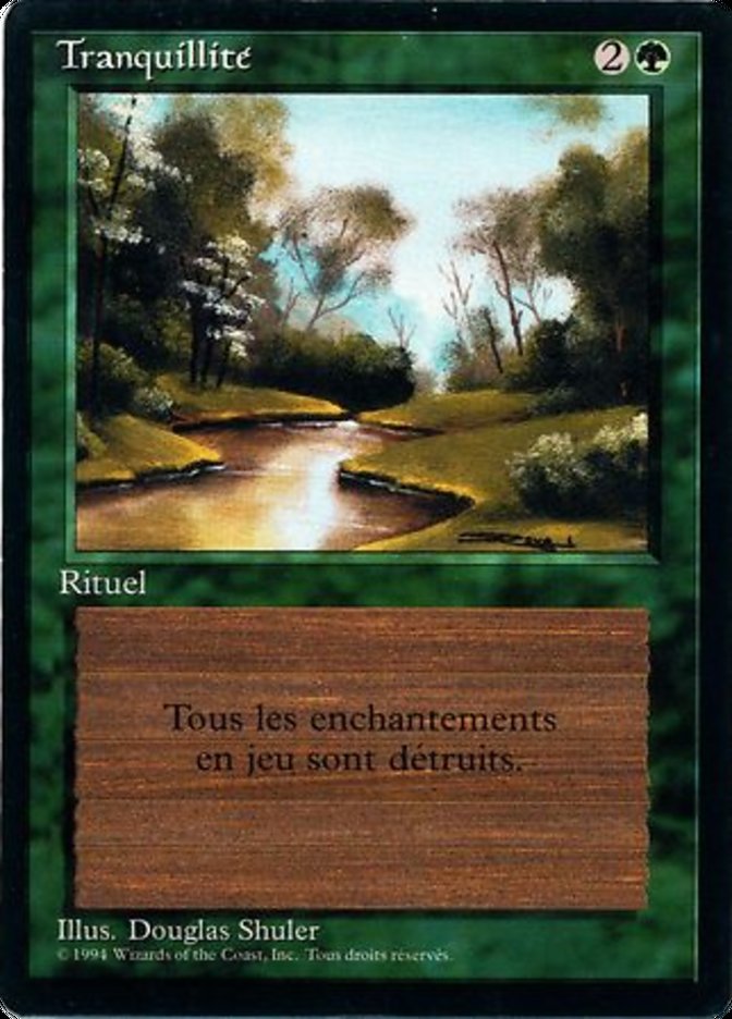 Tranquility [Foreign Black Border] | Boutique FDB TCG