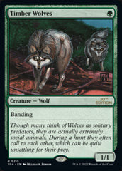 Timber Wolves [30th Anniversary Edition] | Boutique FDB TCG