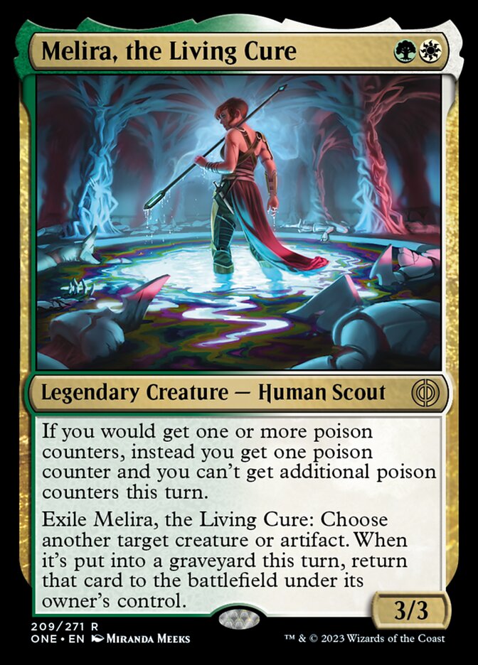 Melira, the Living Cure [Phyrexia: All Will Be One] | Boutique FDB TCG