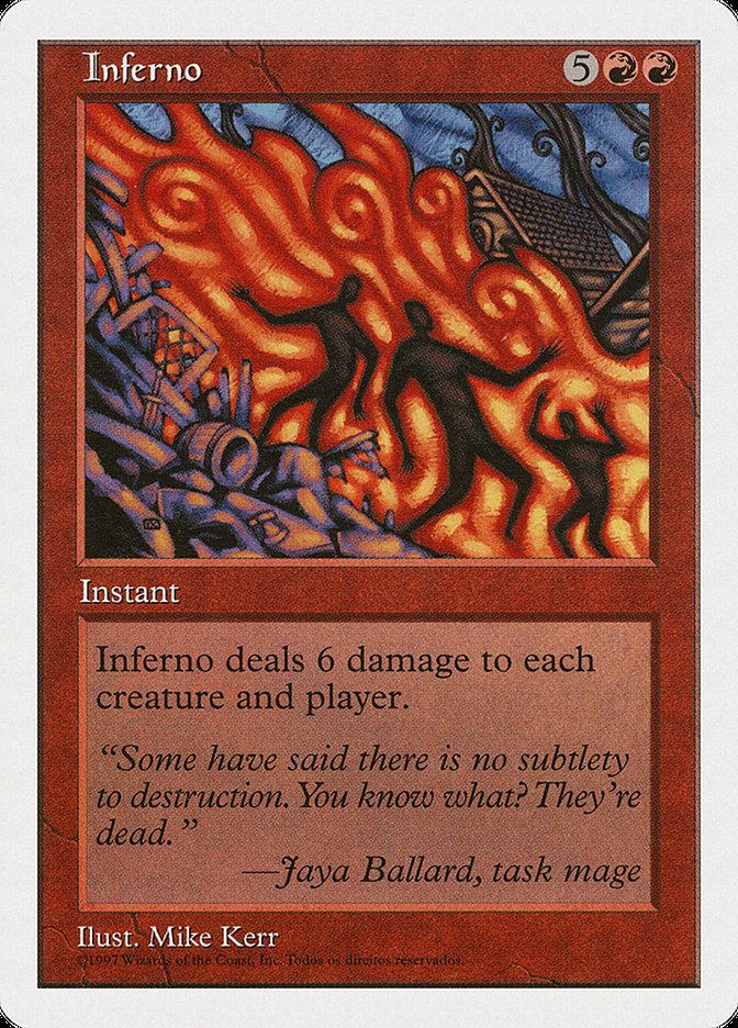 Inferno (Portuguese Copyright) [Fifth Edition] | Boutique FDB TCG