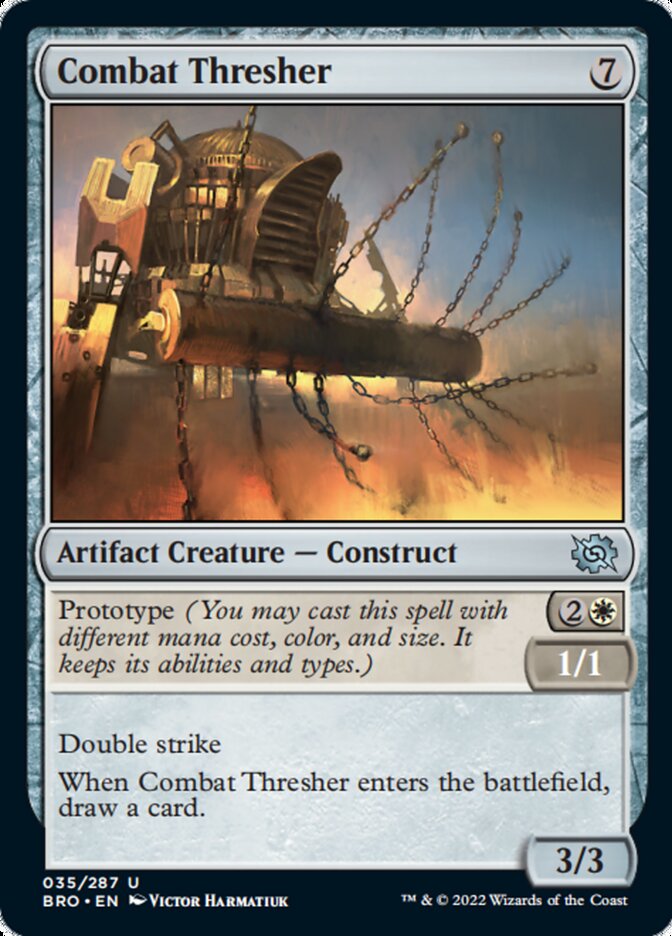 Combat Thresher [The Brothers' War] | Boutique FDB TCG