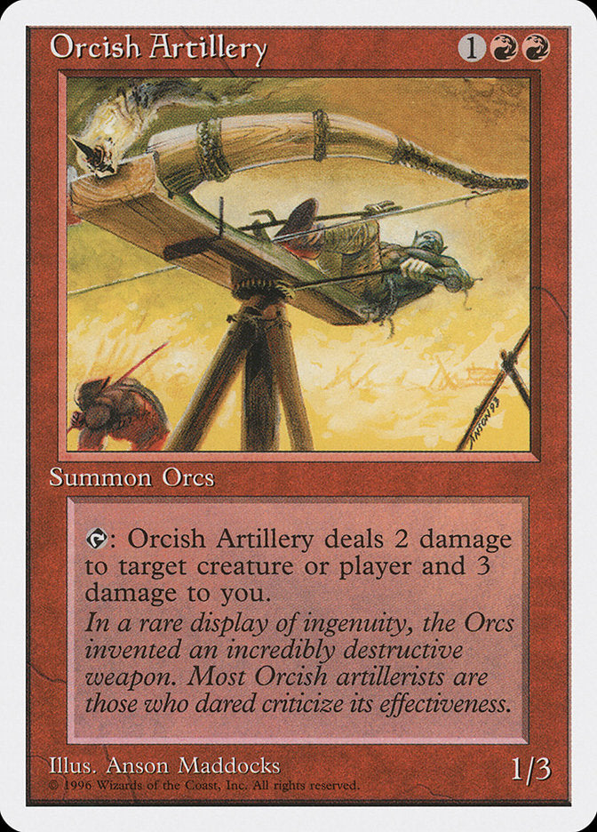 Orcish Artillery [Introductory Two-Player Set] | Boutique FDB TCG