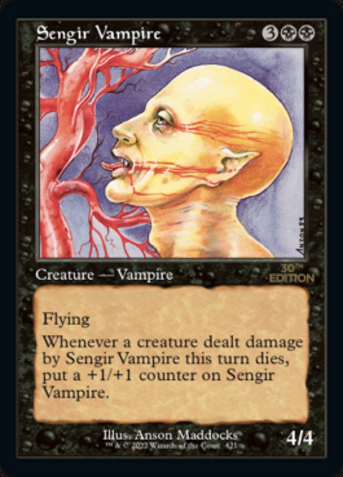 Sengir Vampire (Retro) [30th Anniversary Edition] | Boutique FDB TCG