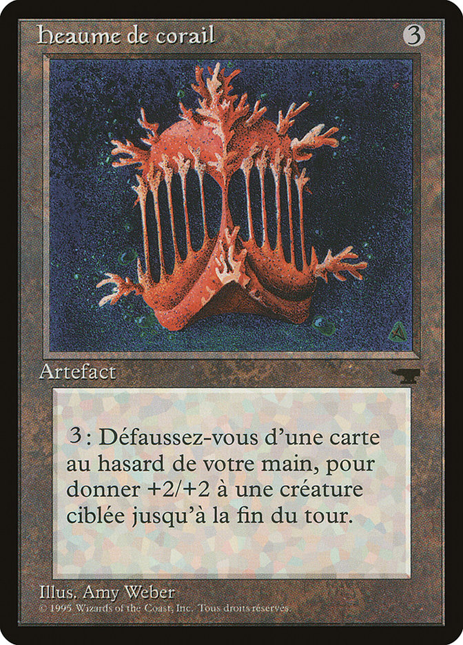 Coral Helm (French) - "heaume de corail" [Renaissance] | Boutique FDB TCG