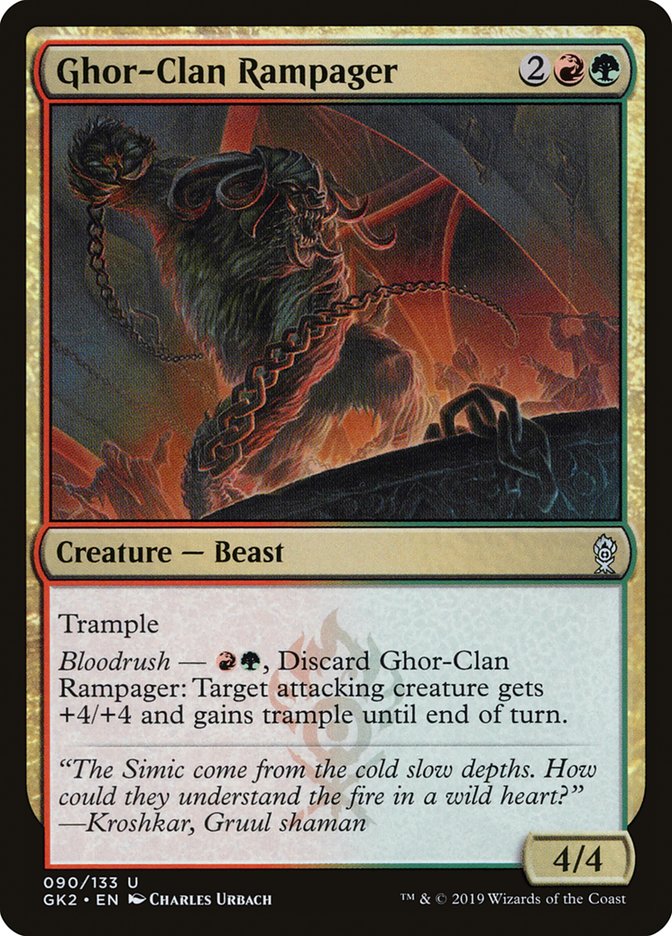 Ghor-Clan Rampager [Ravnica Allegiance Guild Kit] | Boutique FDB TCG