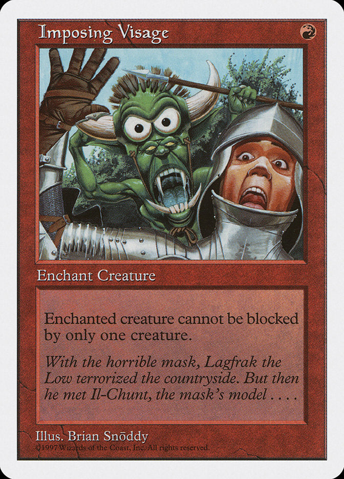 Imposing Visage [Fifth Edition] | Boutique FDB TCG