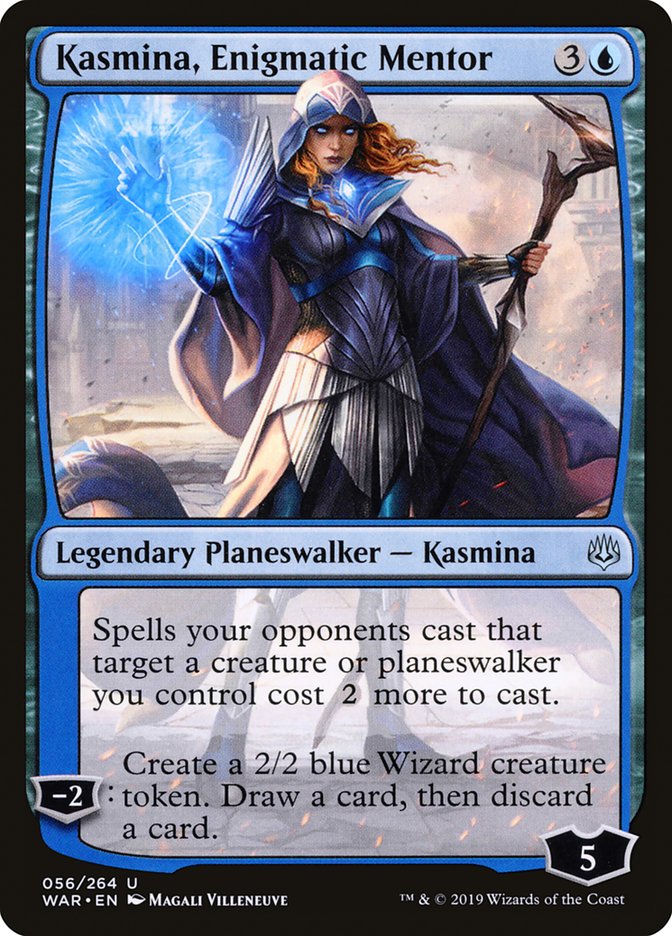 Kasmina, Enigmatic Mentor [War of the Spark] | Boutique FDB TCG