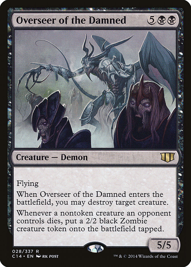 Overseer of the Damned [Commander 2014] | Boutique FDB TCG