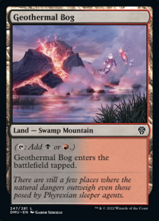 Geothermal Bog [Dominaria United] | Boutique FDB TCG