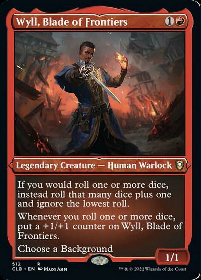 Wyll, Blade of Frontiers (Foil Etched) [Commander Legends: Battle for Baldur's Gate] | Boutique FDB TCG