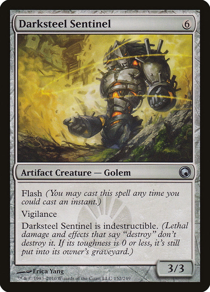 Darksteel Sentinel [Scars of Mirrodin] | Boutique FDB TCG