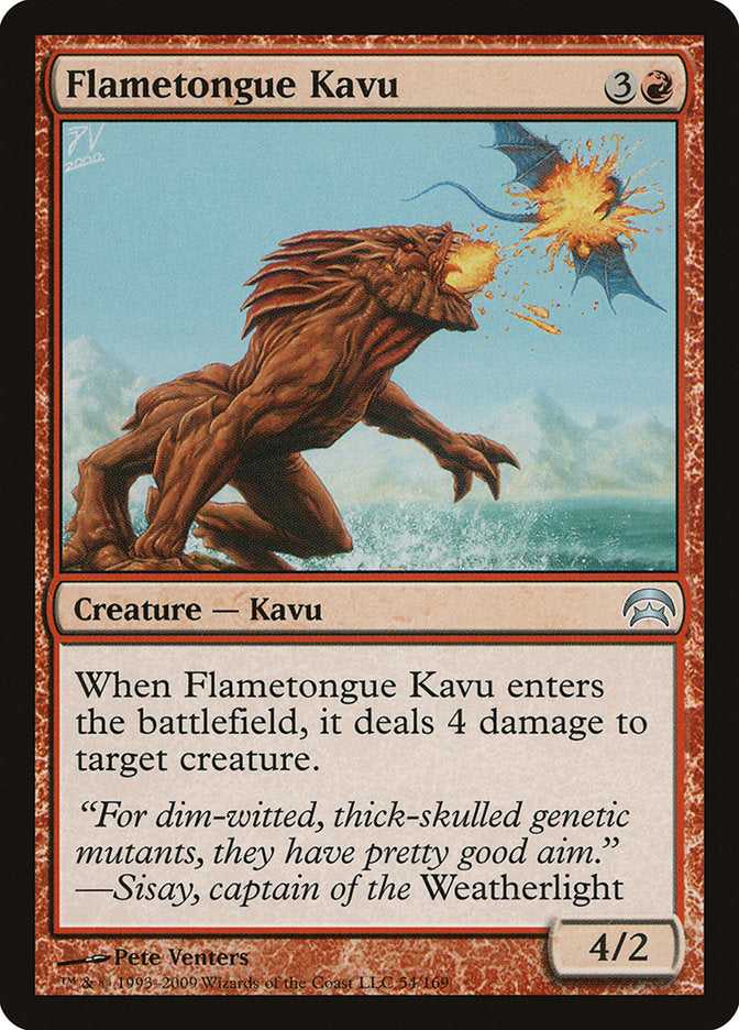 Flametongue Kavu [Planechase] | Boutique FDB TCG