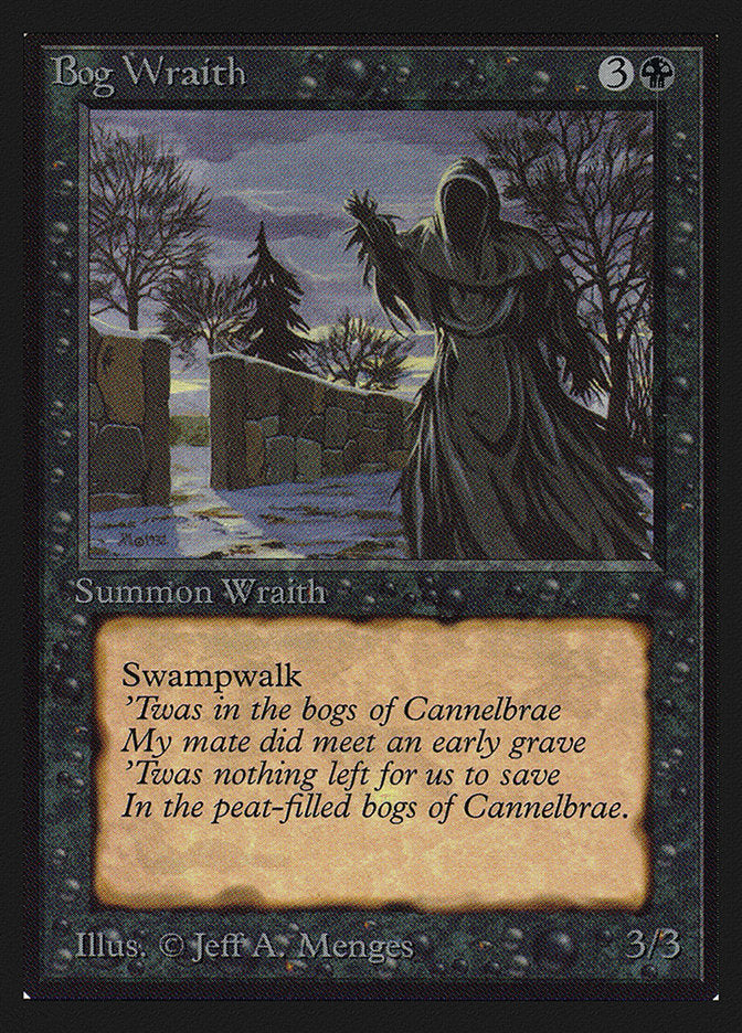 Bog Wraith [International Collectors' Edition] | Boutique FDB TCG