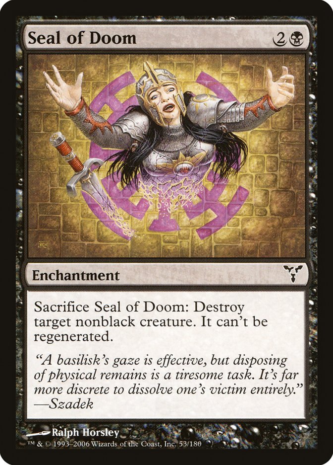 Seal of Doom [Dissension] | Boutique FDB TCG