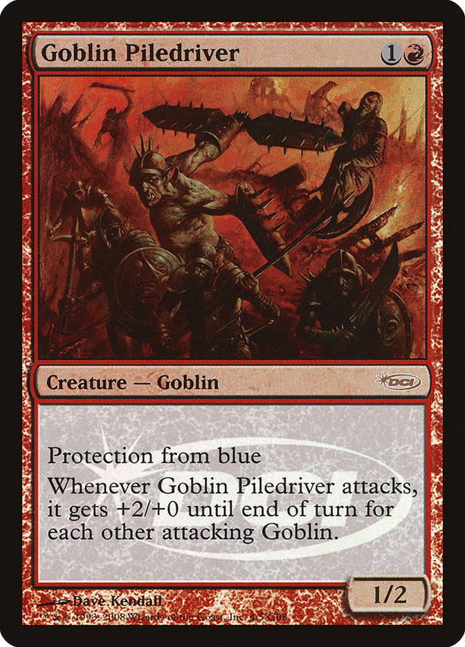 Goblin Piledriver [Judge Gift Cards 2008] | Boutique FDB TCG