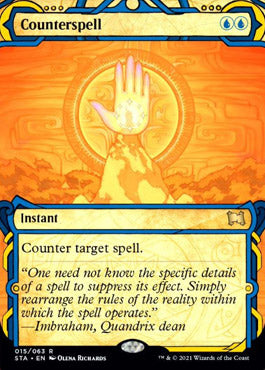 Counterspell (Foil Etched) [Strixhaven: School of Mages Mystical Archive] | Boutique FDB TCG