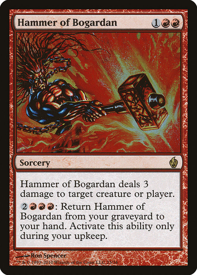Hammer of Bogardan [Premium Deck Series: Fire and Lightning] | Boutique FDB TCG