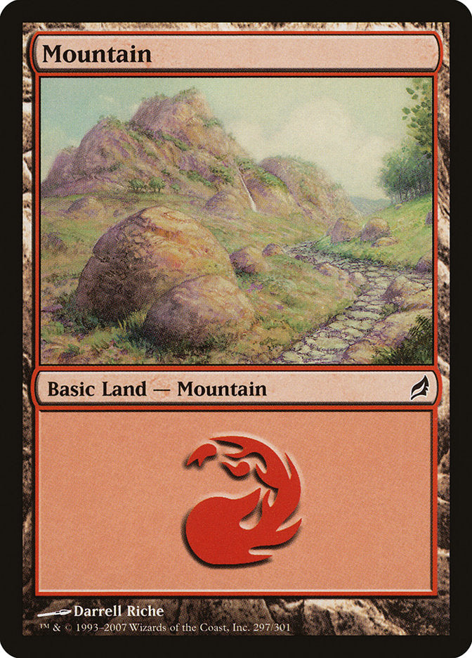 Mountain (297) [Lorwyn] | Boutique FDB TCG