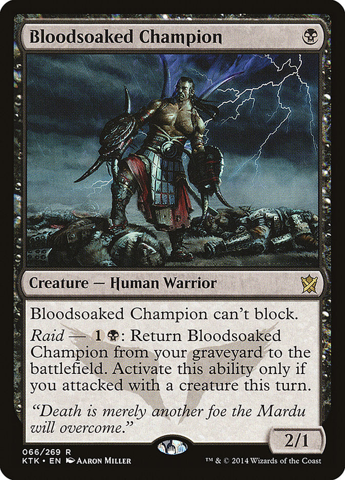 Bloodsoaked Champion [Khans of Tarkir] | Boutique FDB TCG