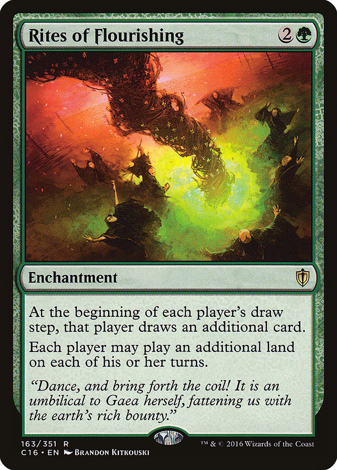 Rites of Flourishing [Commander 2016] | Boutique FDB TCG