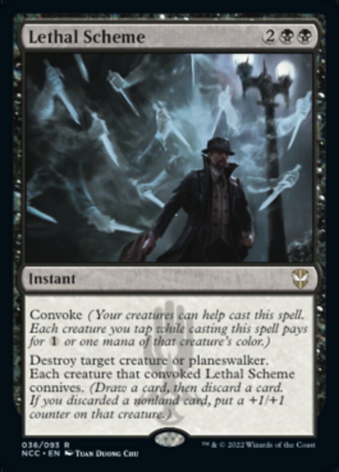 Lethal Scheme [Streets of New Capenna Commander] | Boutique FDB TCG