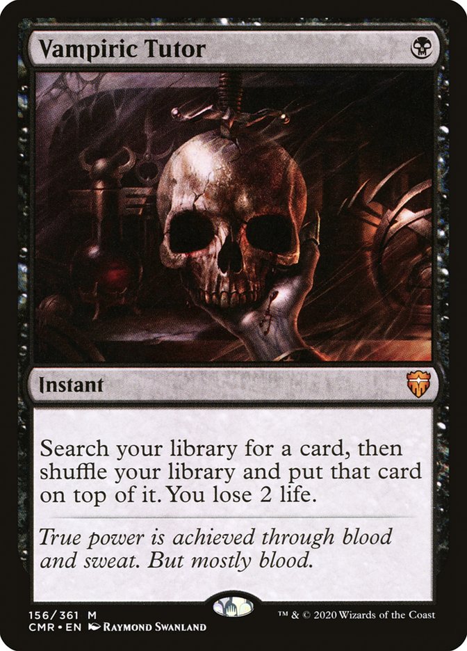 Vampiric Tutor [Commander Legends] | Boutique FDB TCG