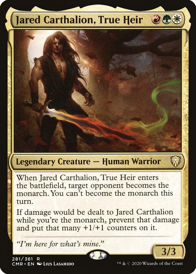 Jared Carthalion, True Heir [Commander Legends] | Boutique FDB TCG