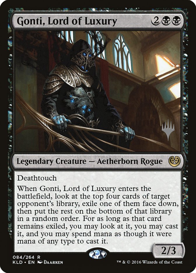 Gonti, Lord of Luxury (Promo Pack) [Kaladesh Promos] | Boutique FDB TCG