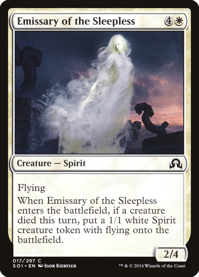 Emissary of the Sleepless [Shadows over Innistrad] | Boutique FDB TCG