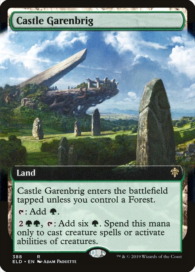 Castle Garenbrig (Extended Art) [Throne of Eldraine] | Boutique FDB TCG
