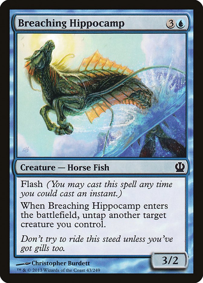 Breaching Hippocamp [Theros] | Boutique FDB TCG