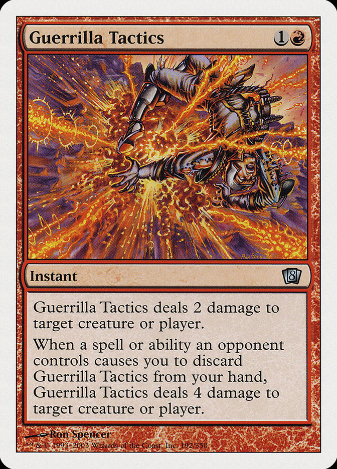 Guerrilla Tactics [Eighth Edition] | Boutique FDB TCG