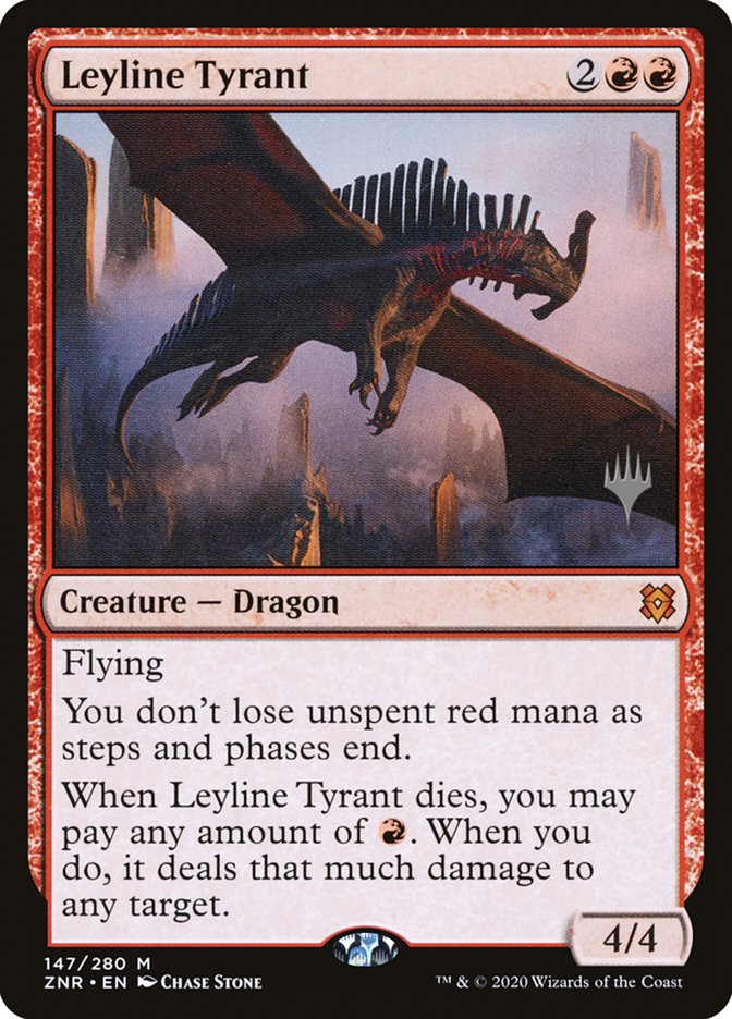 Leyline Tyrant (Promo Pack) [Zendikar Rising Promos] | Boutique FDB TCG