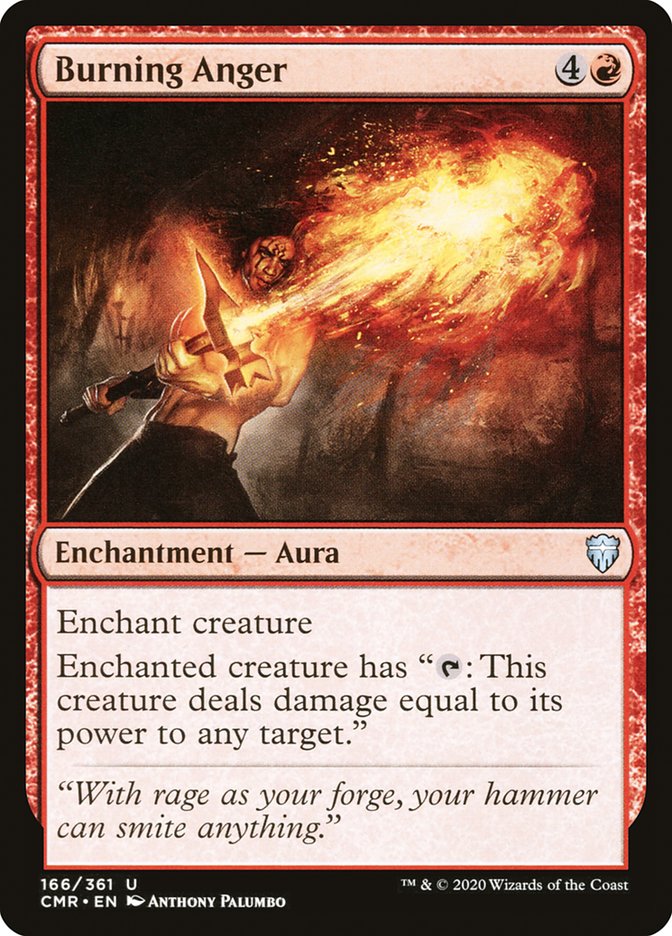 Burning Anger [Commander Legends] | Boutique FDB TCG