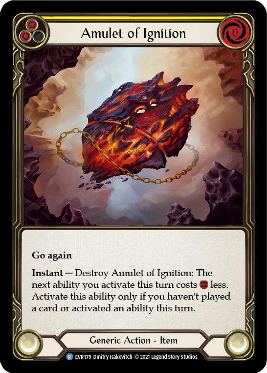 Amulet of Ignition [EVR179] (Everfest)  1st Edition Normal | Boutique FDB TCG
