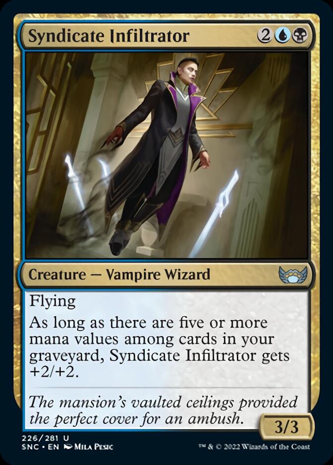 Syndicate Infiltrator [Streets of New Capenna] | Boutique FDB TCG