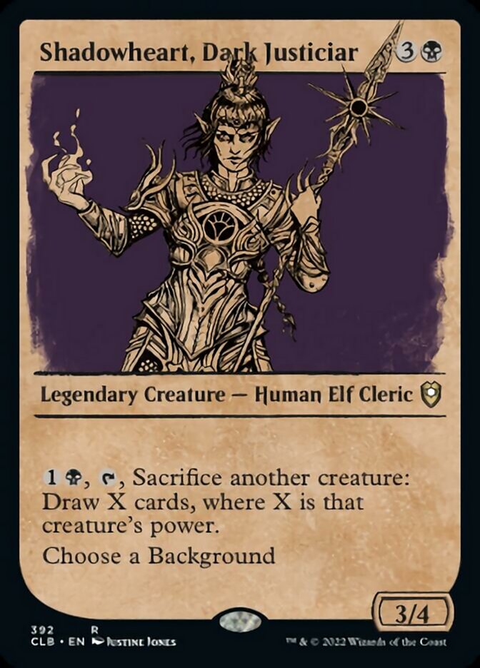 Shadowheart, Dark Justiciar (Showcase) [Commander Legends: Battle for Baldur's Gate] | Boutique FDB TCG