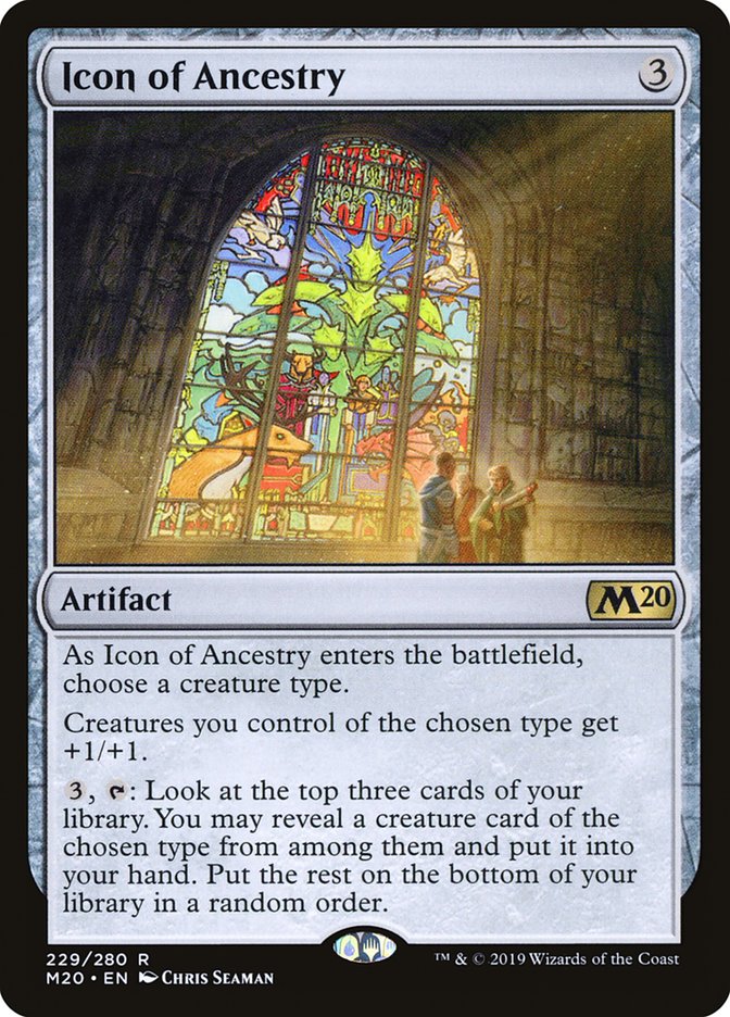 Icon of Ancestry [Core Set 2020] | Boutique FDB TCG