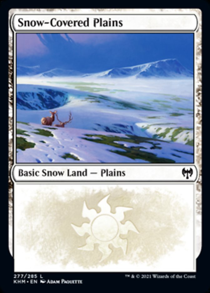 Snow-Covered Plains (277) [Kaldheim] | Boutique FDB TCG