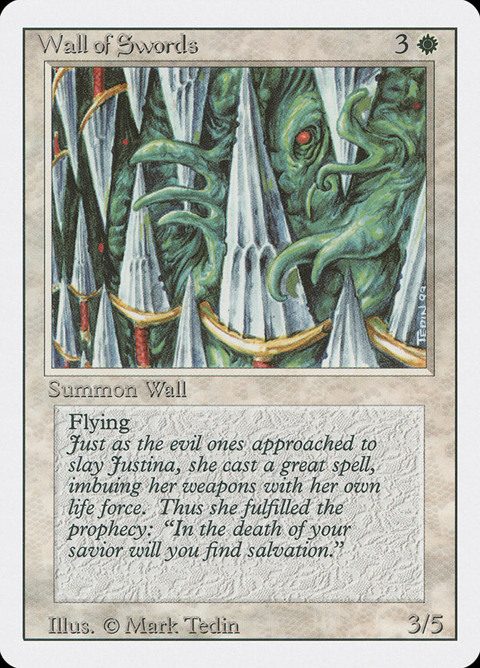 Wall of Swords [Revised Edition] | Boutique FDB TCG