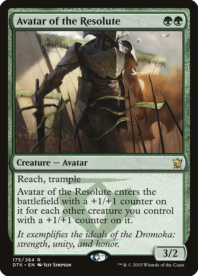 Avatar of the Resolute [Dragons of Tarkir] | Boutique FDB TCG