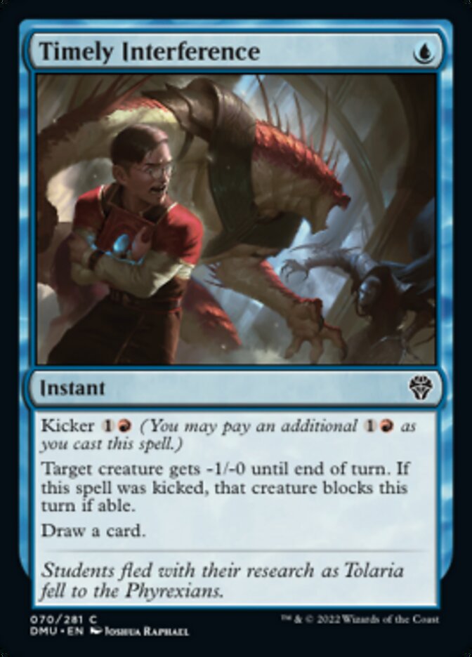 Timely Interference [Dominaria United] | Boutique FDB TCG