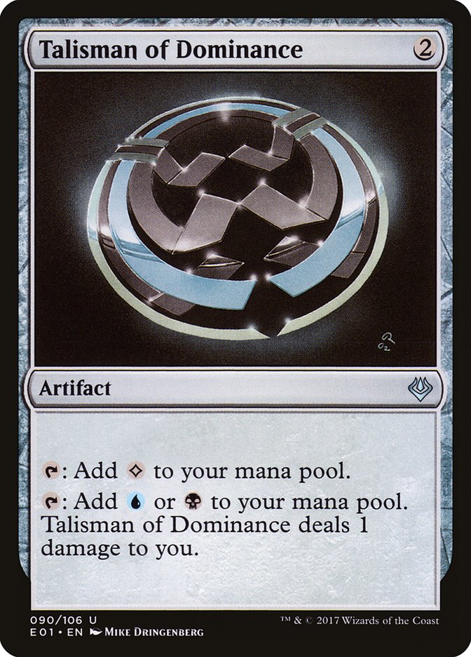 Talisman of Dominance [Archenemy: Nicol Bolas] | Boutique FDB TCG