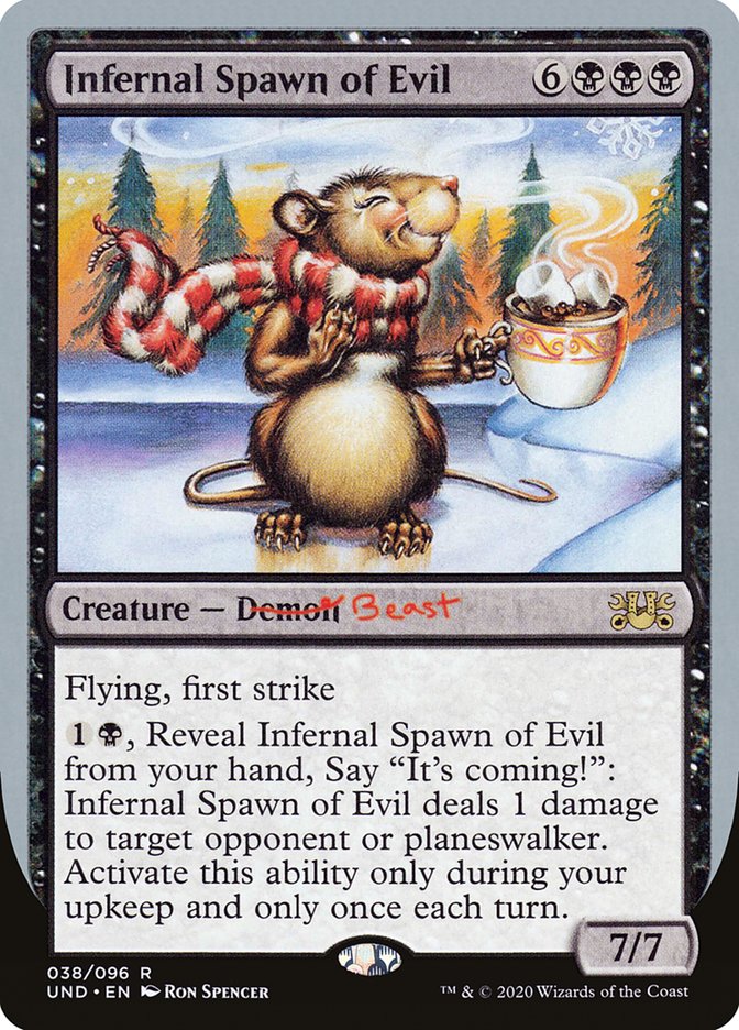 Infernal Spawn of Evil [Unsanctioned] | Boutique FDB TCG